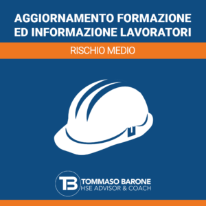 Corso Aggiornamento Formazione ed Informazione dei lavoratori monte ore 6