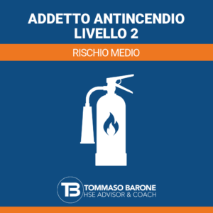 Corso Addetto Antincendio monte ore 8 Livello 2