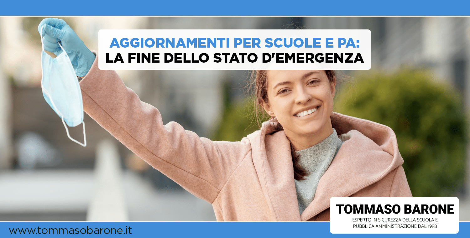 aggiornamenti fine stato d'emergenza