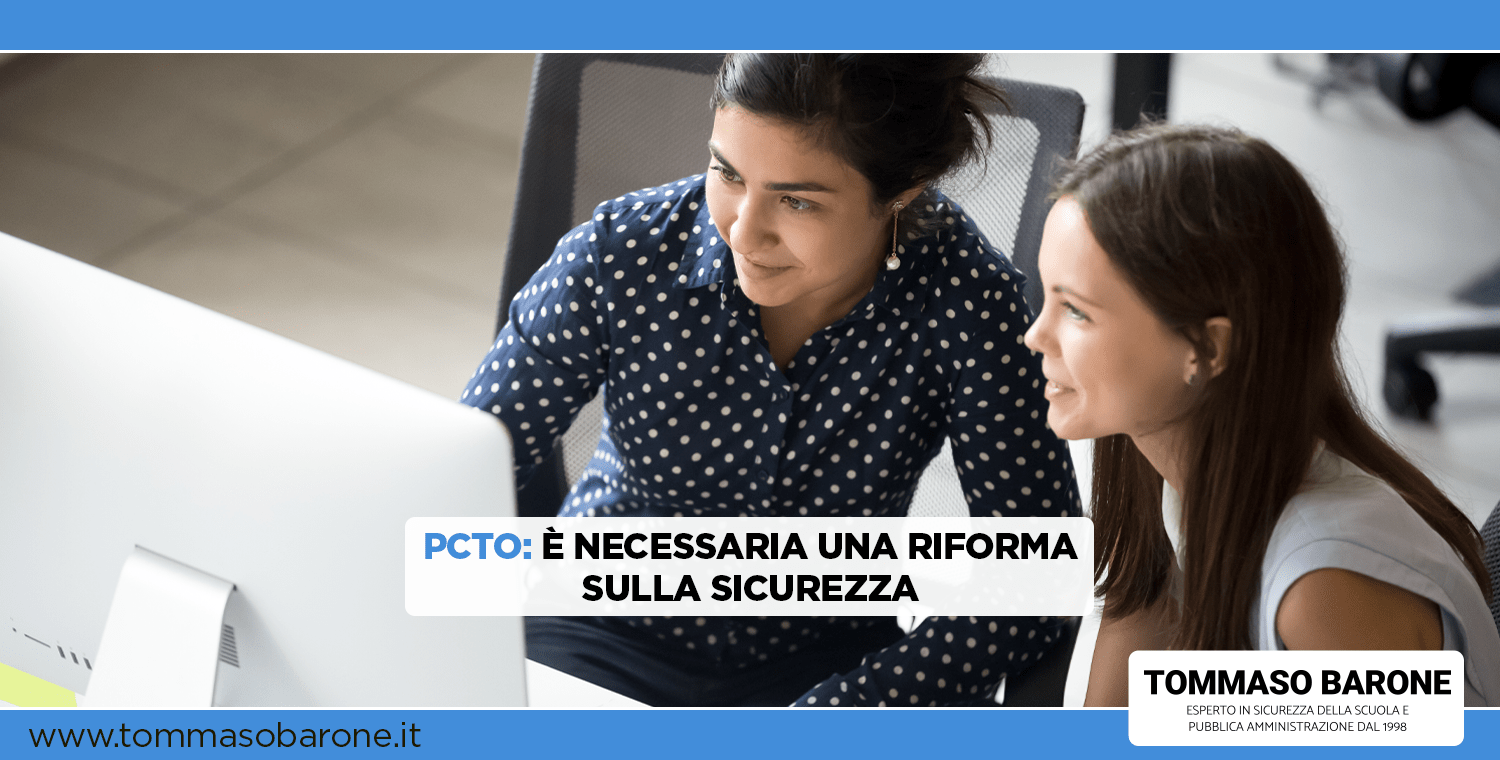 PCTO: riforma sulla sicurezza