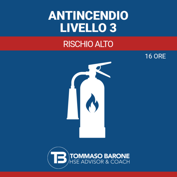 ANTINCENDIO LIVELLO 3