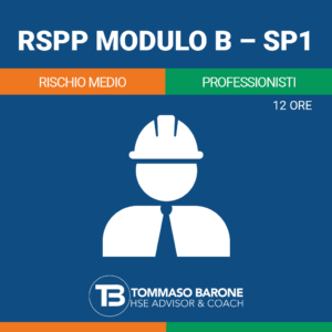 RSPP Modulo B – SP1 – 12 ore